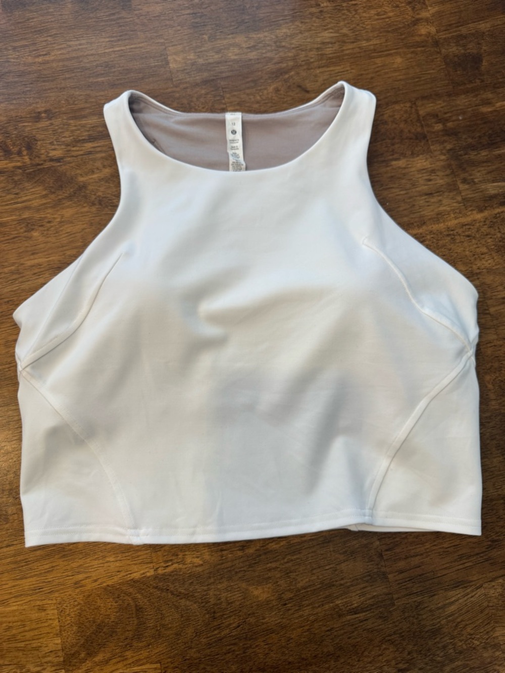 Lululemon Wunder Train tank top white